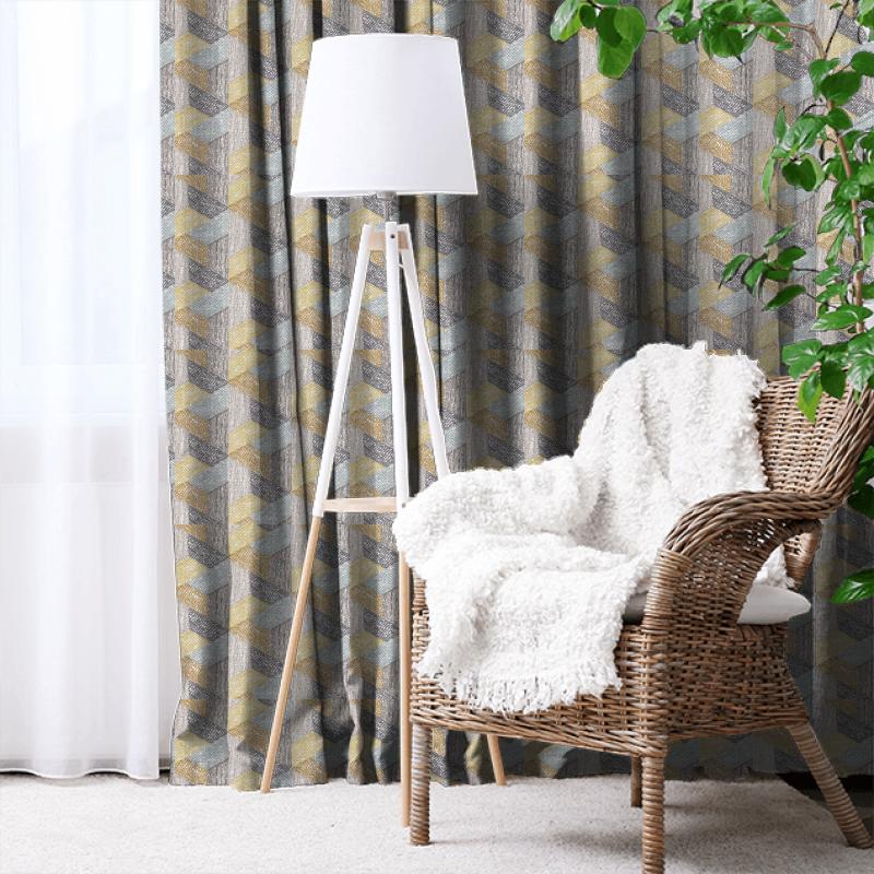 Romo Sarouk Escher Multi Nectar Made To Measure Curtain
