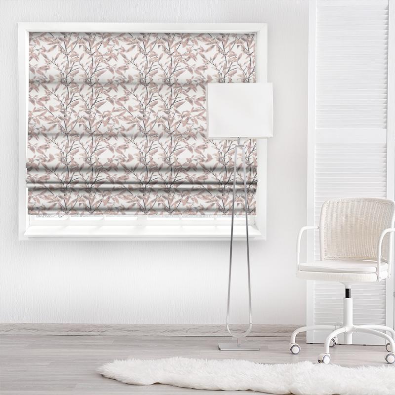 Romo Sarouk Sumba Wild Rose Made To Measure Roman Blind