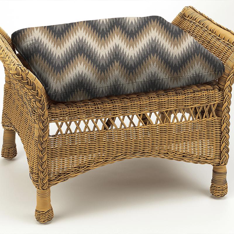 Romo Soraya Nesma Oatmeal Box Cushion
