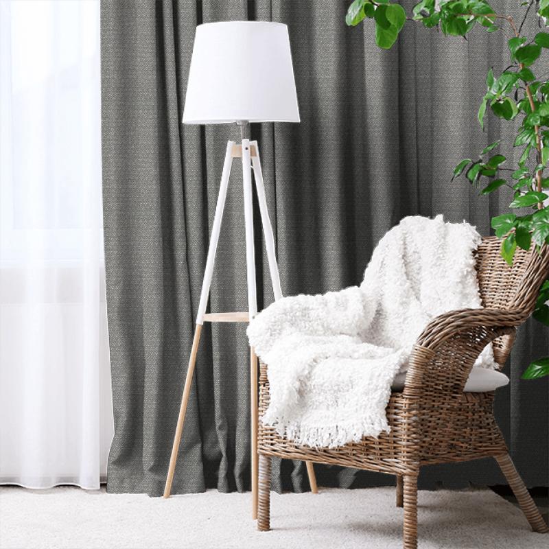 Romo Soraya Aryn Gunmetal Made To Measure Curtain