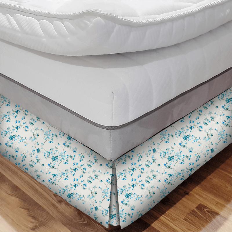 Romo Otelie Thalia Cobalt Bed Base Valance