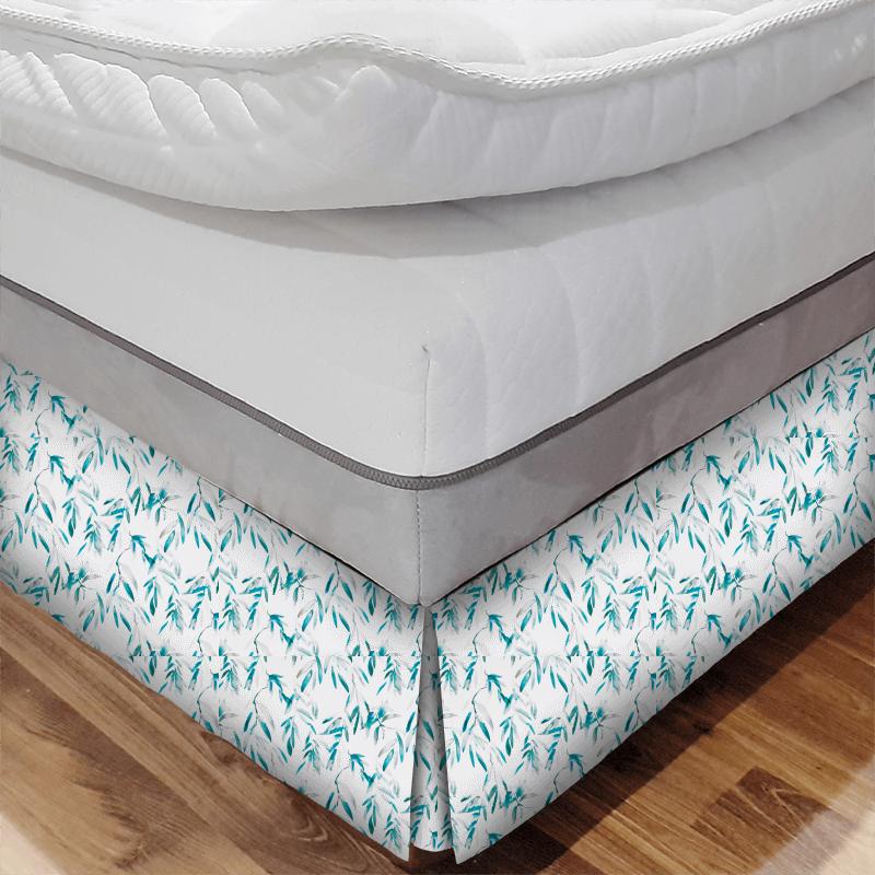 Romo Otelie Elvey Cobalt Bed Base Valance