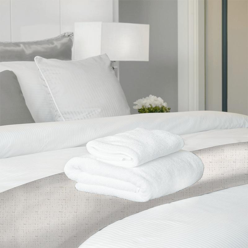 Villa Nova Artesia Weaves Riom Bone Bed Runner