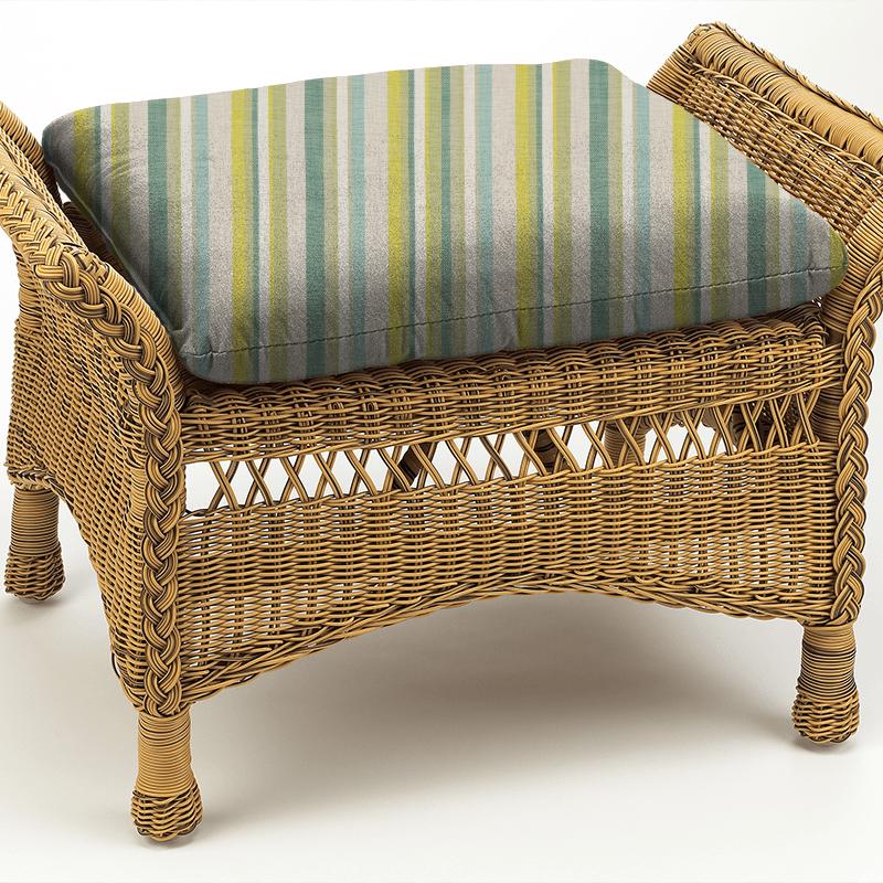 Villa Nova Maranta Rubra Eden Box Cushion