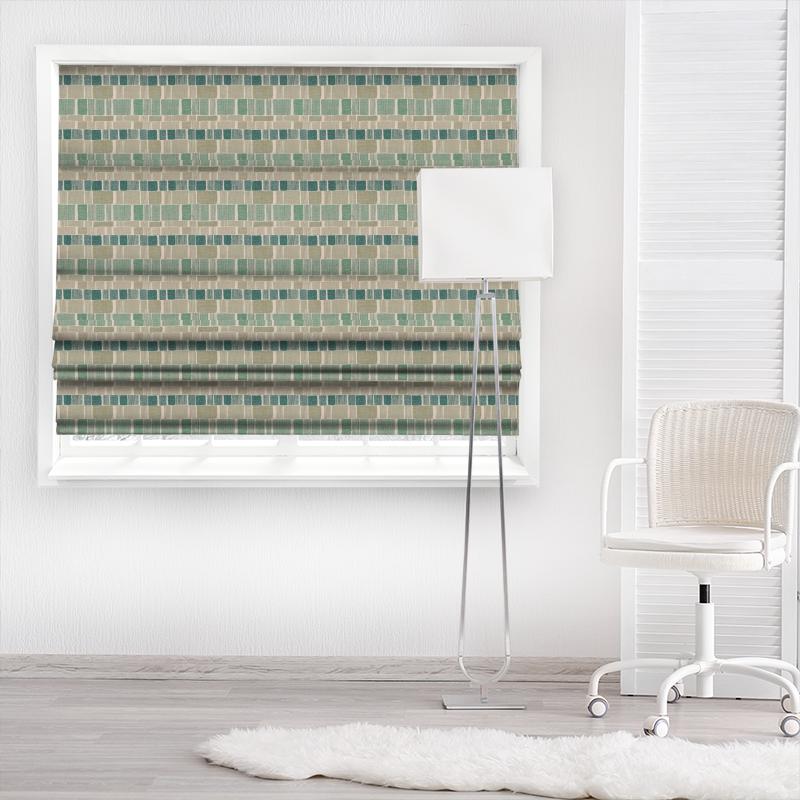 Villa Nova Maranta Maranta Eden Made To Measure Roman Blind