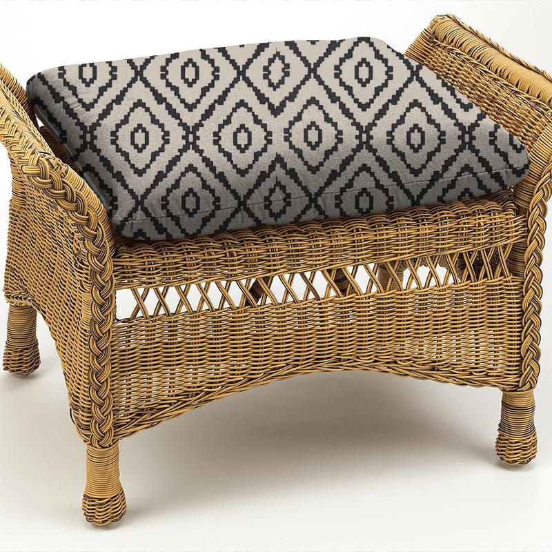 Villa Nova Norrland Sami Carbon Box Cushion