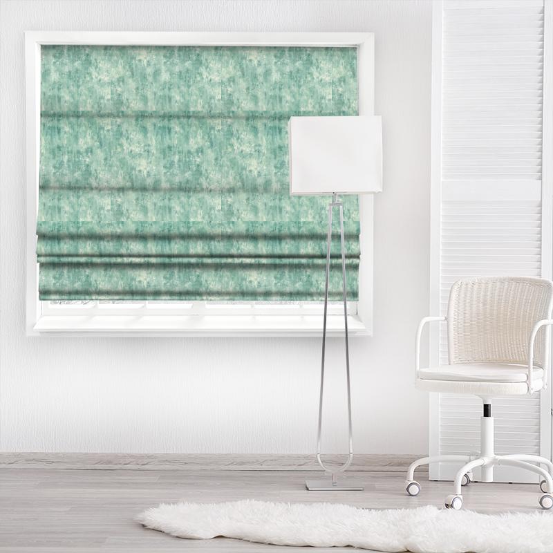 Villa Nova Ostara Temperate Lagoon Made To Measure Roman Blind