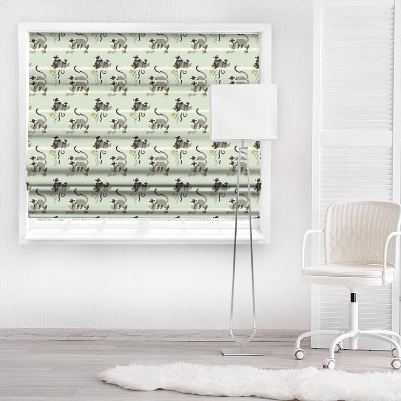 Monkey Bars Multi Made To Measure Roman Blind Villa Nova Picturebook Monkey Bars Multi Made To Measure Roman Blind