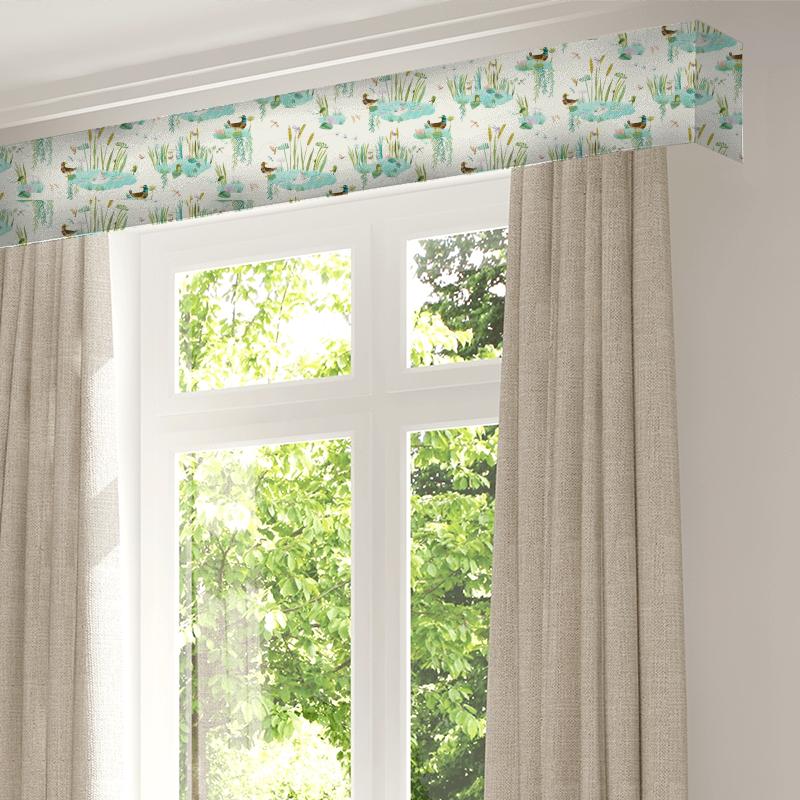 Villa Nova Picturebook Duck Pond Multi Pelmet