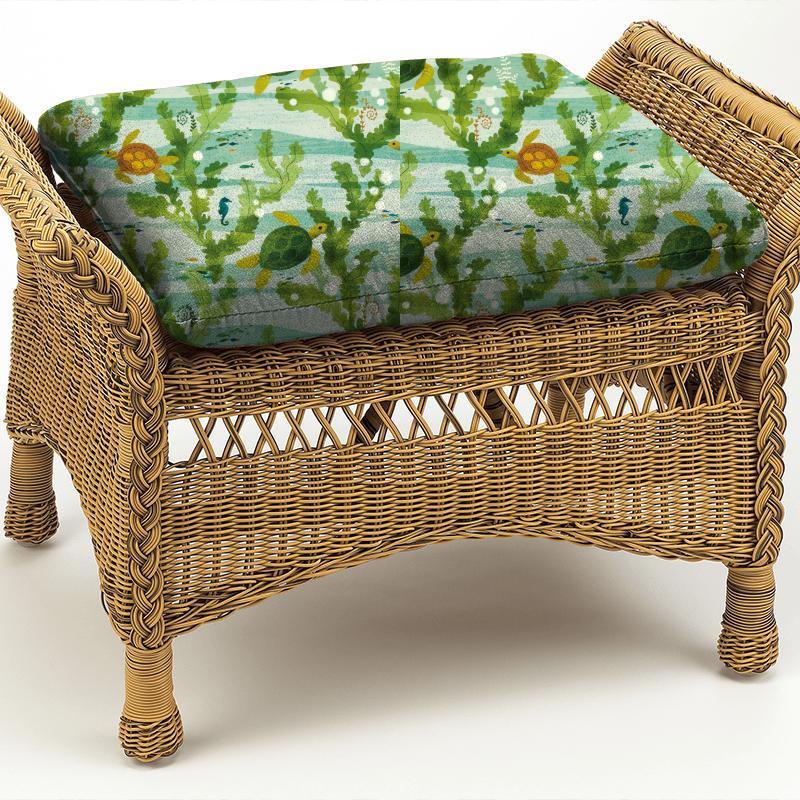 Villa Nova Picturebook Turtle Reef Multi Box Cushion