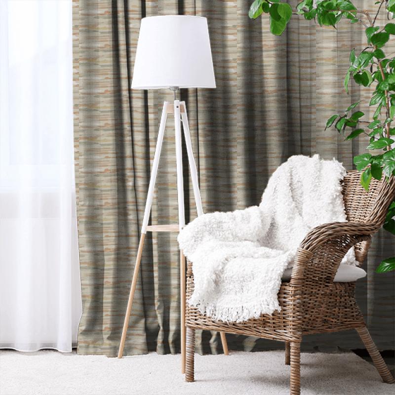 Villa Nova Scene Heath Prairie Made To Measure Curtain