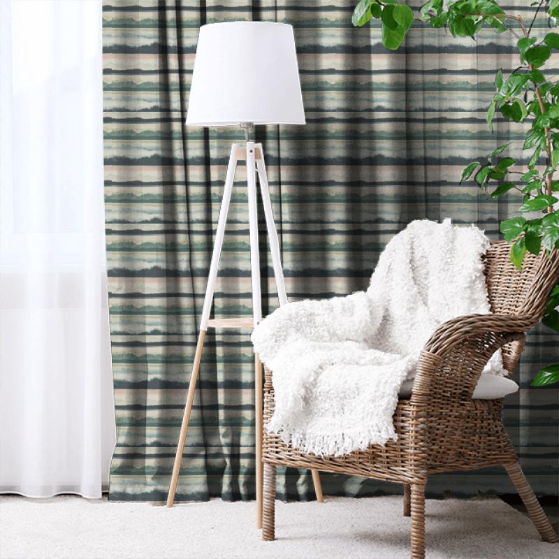 Villa Nova Scene Whisby Oasis Made To Measure Curtain
