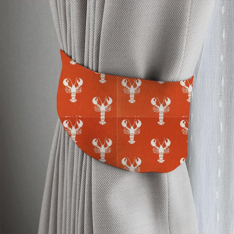 Sanderson Port Isaac Fabrics Cromer Rust Tieback