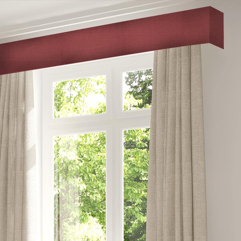 Sanderson Tuscany Weaves Tuscany Coral Pelmet