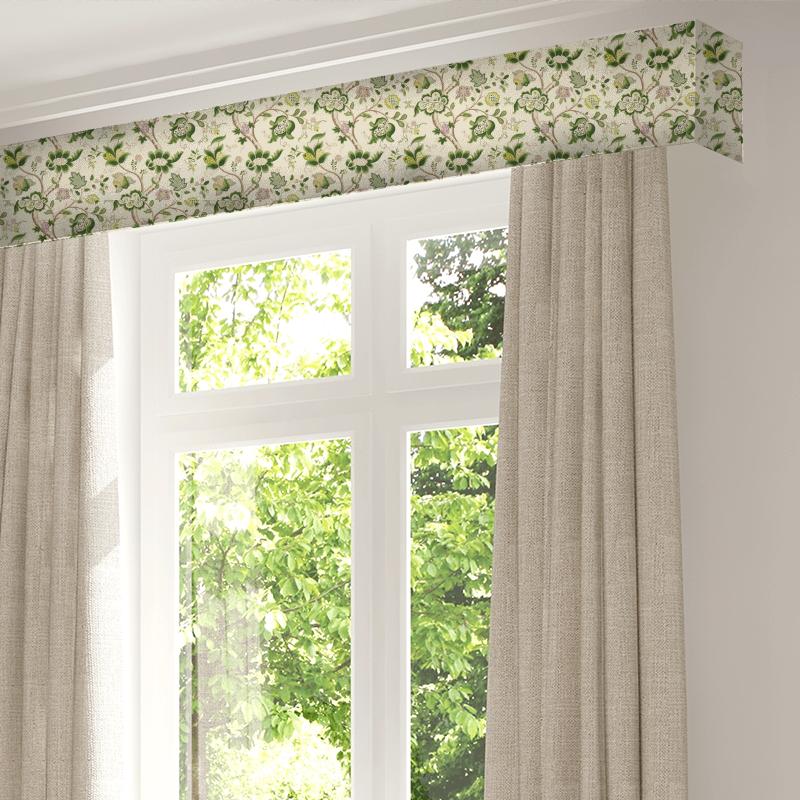Sanderson Autumn Prints Roslyn Green Sanderson Pelmet