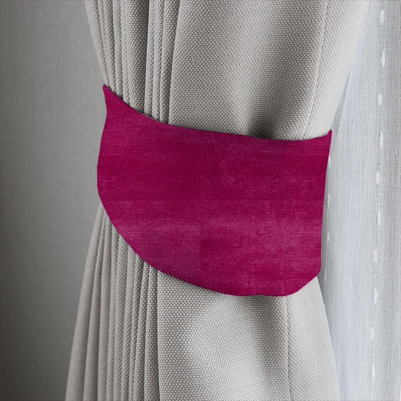 Boho Velvets Raspberry Tieback Sanderson Boho Velvets Boho Velvets Raspberry Tieback
