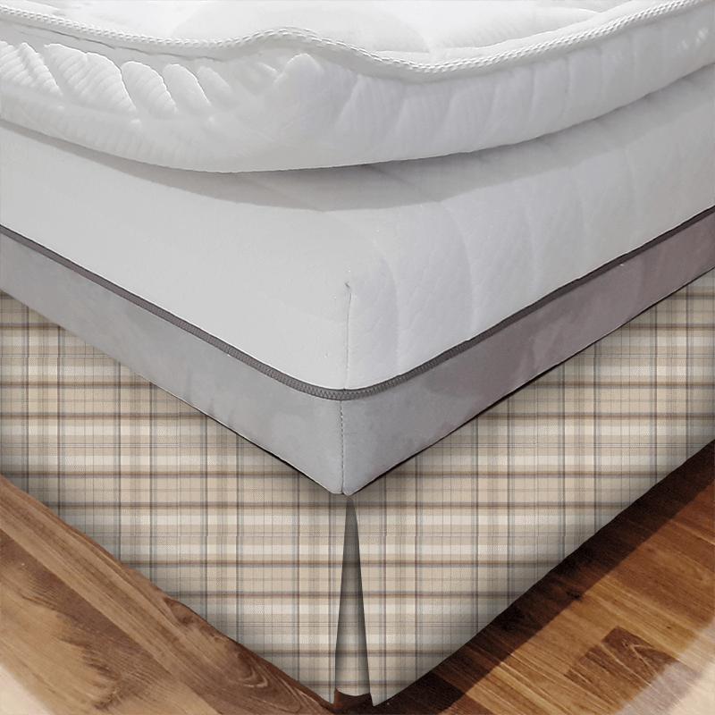 Sanderson Byron Wools Byron Linen/Pebble Bed Base Valance
