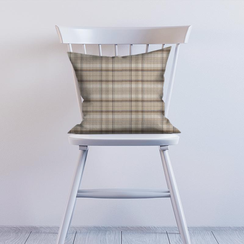 Byron Linen/Pebble Cushion Sanderson Byron Wools Byron Linen/Pebble Cushion