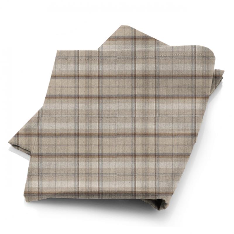 Sanderson Byron Wools Byron Linen/Pebble Fabric