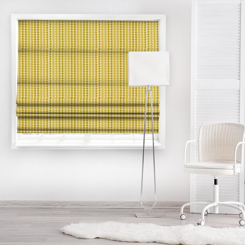 Sanderson Caspian Prints & Embroideries Mossi Sumac Made To Measure Roman Blind