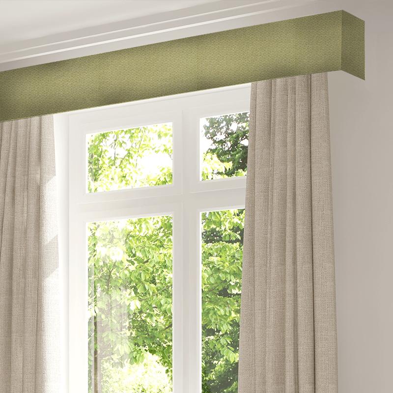 Sanderson Caspian Weaves Khira Sumac Pelmet