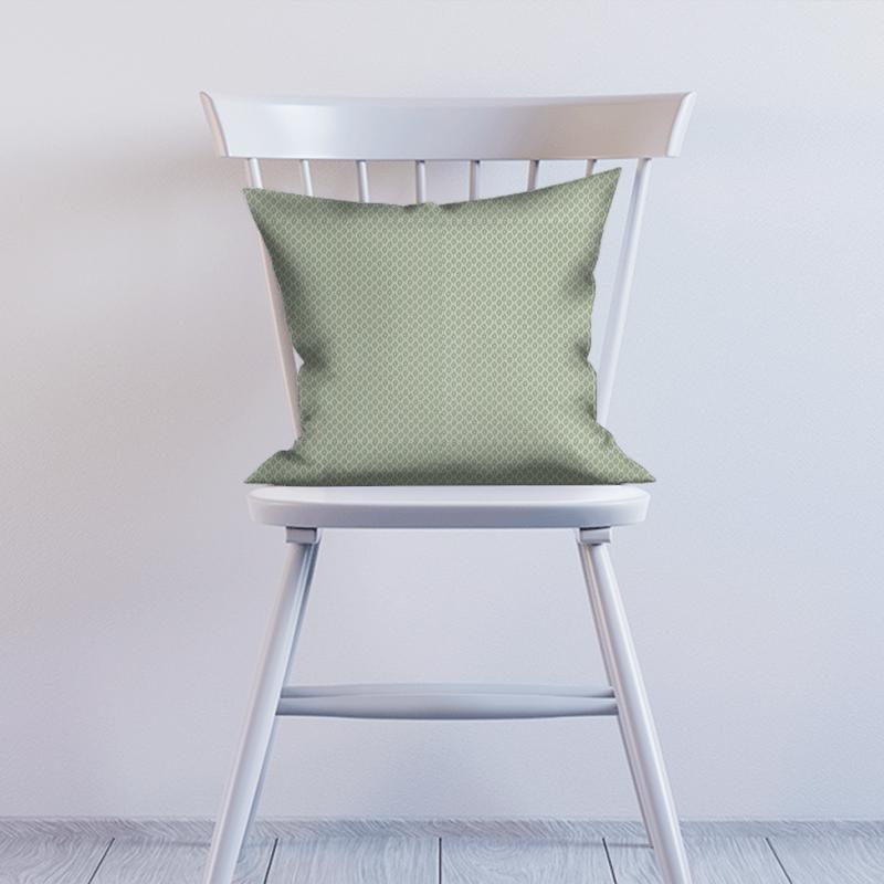 Sanderson Caspian Weaves Meru Celeste Cushion