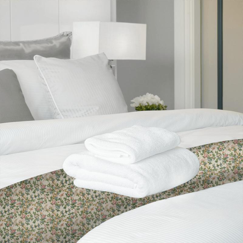 Sanderson Caverley Prints Caverley Chintz Bed Runner