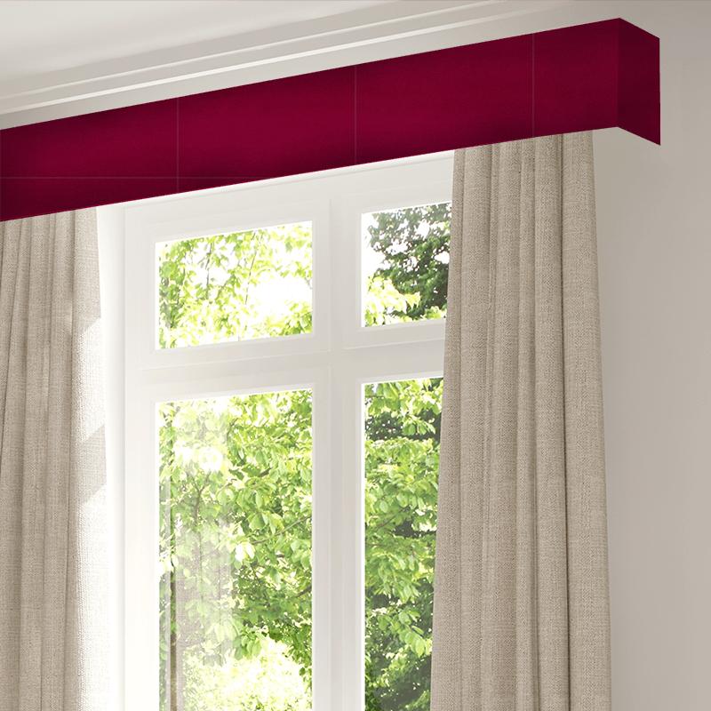 Sanderson Dorton Velvets Dorton Fuschia Pelmet
