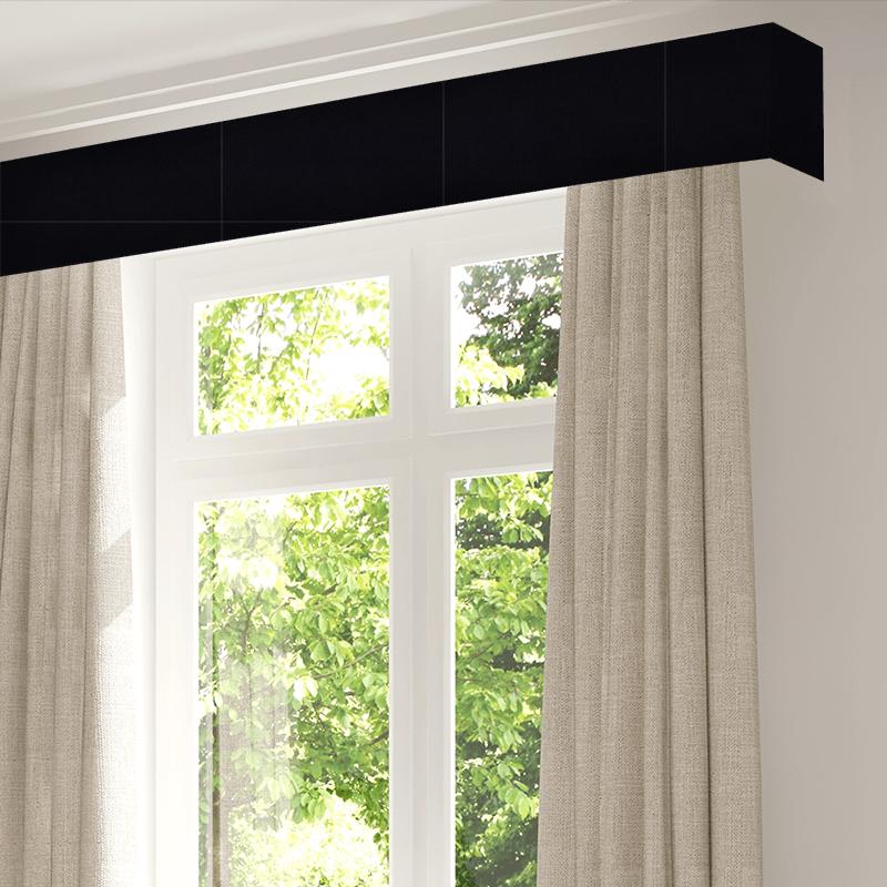 Sanderson Dorton Velvets Dorton Carbon Pelmet