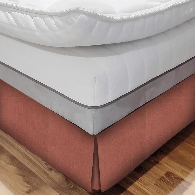 Sanderson Islay Wools Hector Russet Bed Base Valance