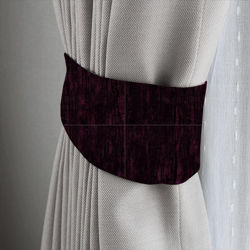 Sanderson Icaria Velvets Icaria Blackcurrant Tieback