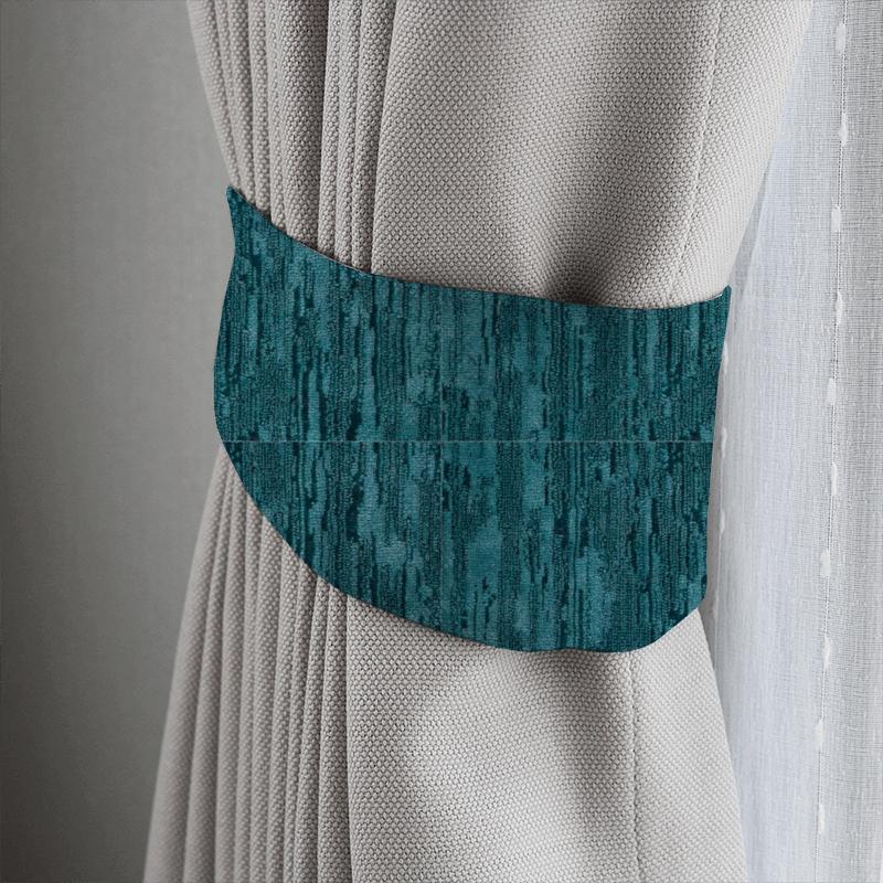 Sanderson Icaria Velvets Icaria Turquoise Tieback