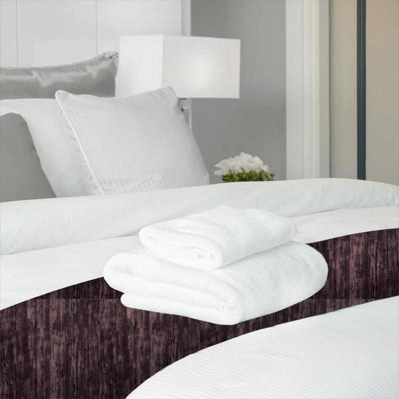 Sanderson Icaria Velvets Icaria Amethyst Bed Runner