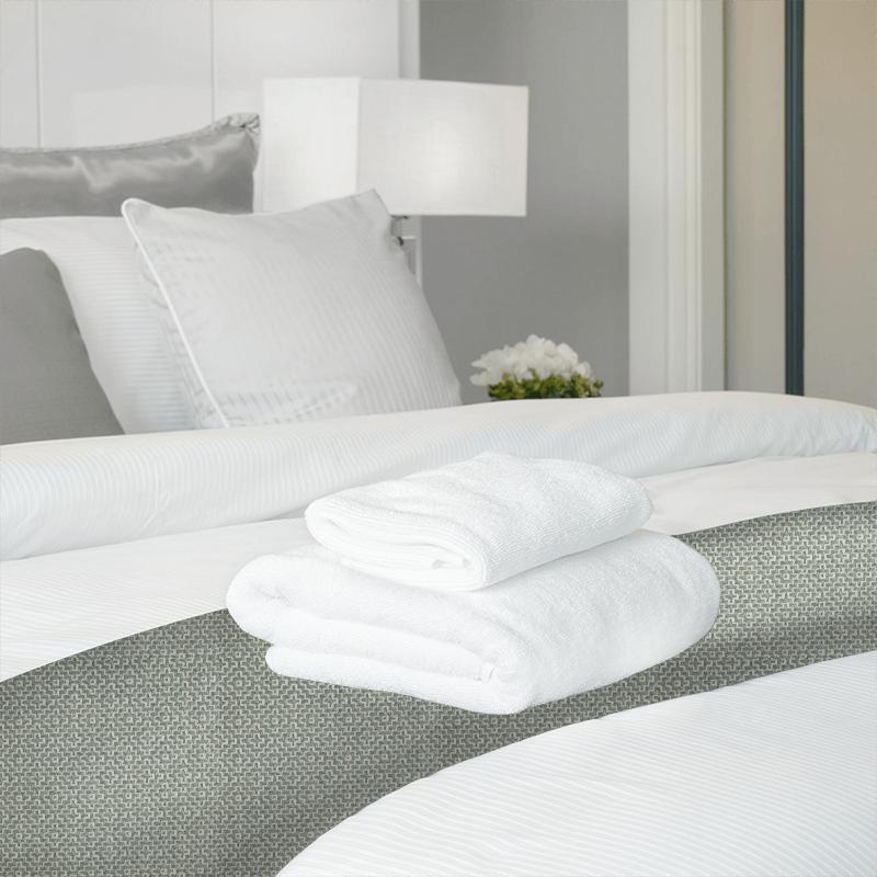 Sanderson Linden Weaves Linden Mineral Bed Runner