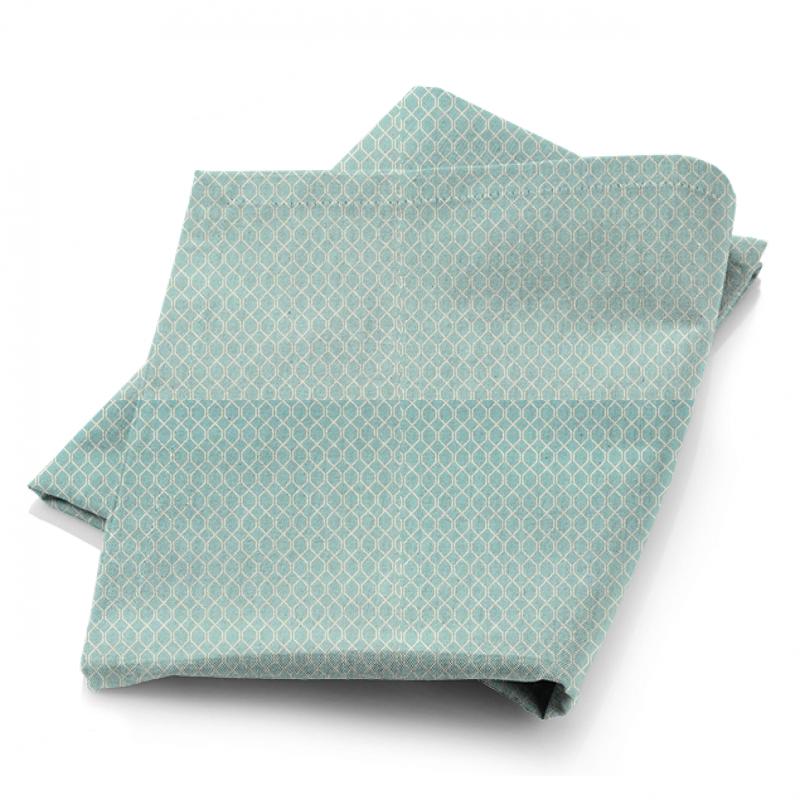 Sanderson Linnean Weaves Botanic Trellis Blue Clay Fabric