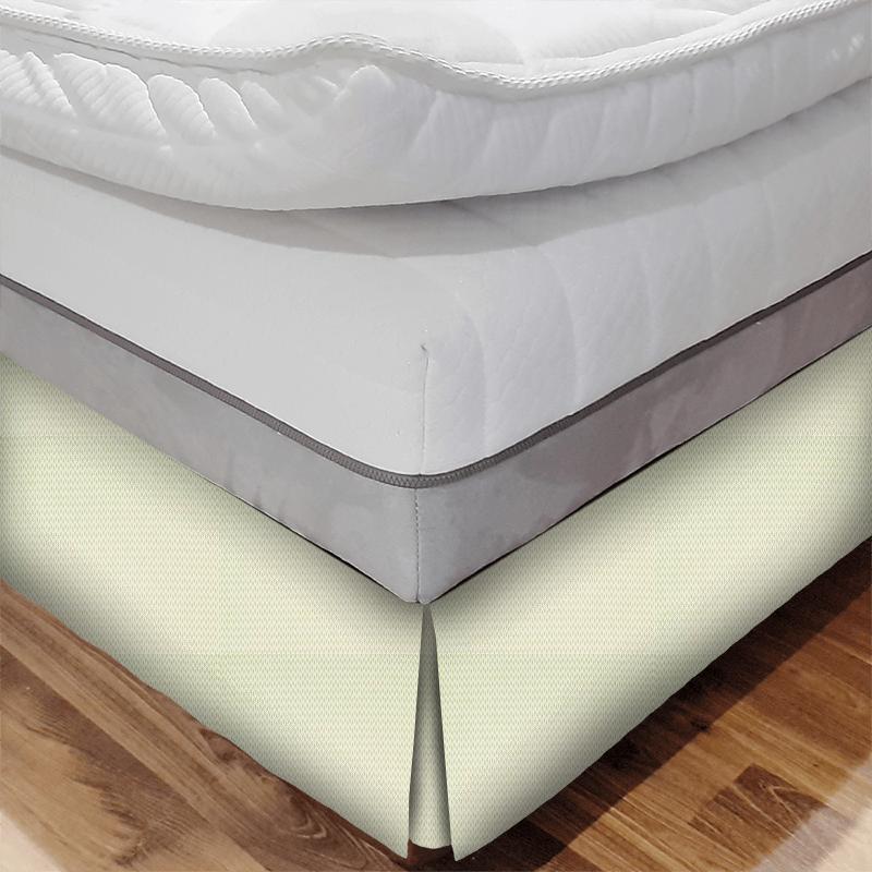 Sanderson Linnean Weaves Hutton Lime Bed Base Valance