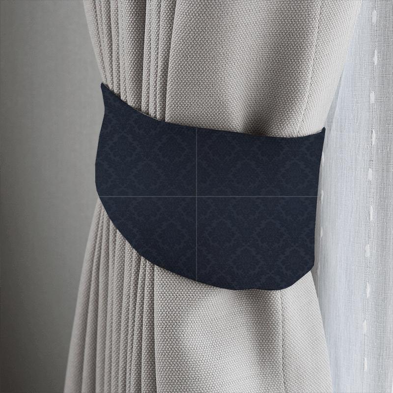 Sanderson Lymington Damask Weaves Lymington Damask Indigo Tieback