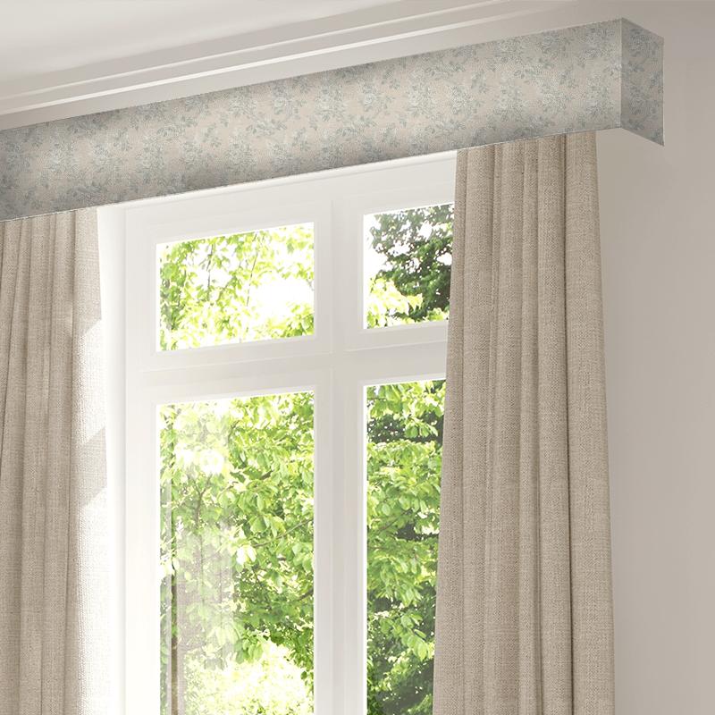 Sanderson Sorilla Damask Weaves Sorilla Damask Eggshell/Linen Pelmet