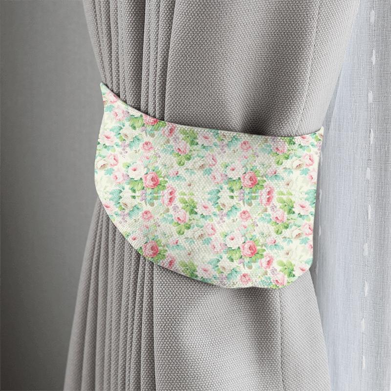 Sanderson Vintage 2 Prints Chelsea Pink/Celadon Tieback