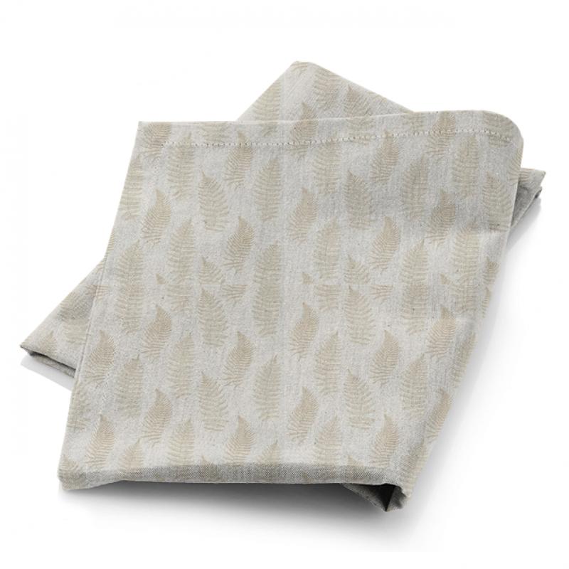 Sanderson Woodland Walk Fern Embroidery Ivory Fabric